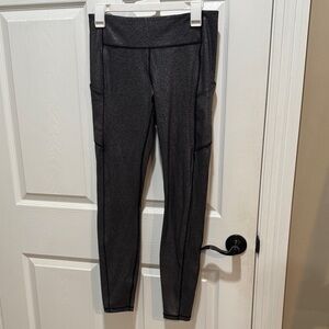 Lululemon Athletica Gray Patterned Leggings